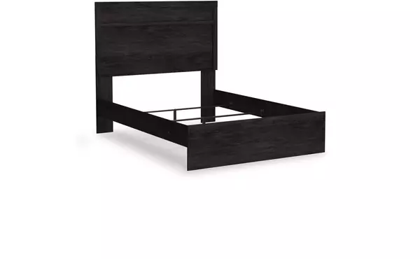 belachime charcoal full panel headboard/footboard by ashley