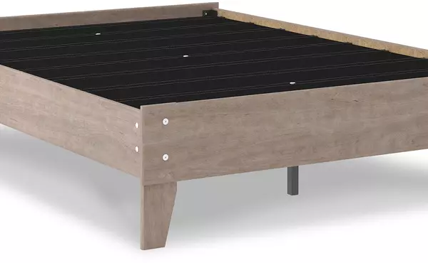 Flannia FULL PLATFORM BED ASHLEY FURNITURE Gray EB2520-112