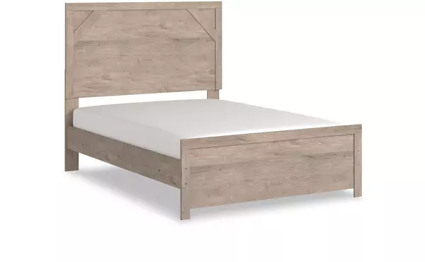 full panel rails ashley senniberg light brown/white B1191-86