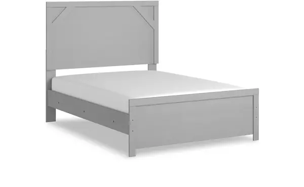 full panel rails ashley cottonburg light gray/white B1192-86