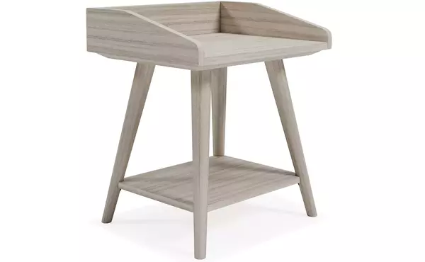 blariden light tan accent table by ashley