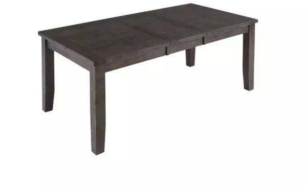 willow creek  dining table w/18" ext leaf willow creek collection by jofran