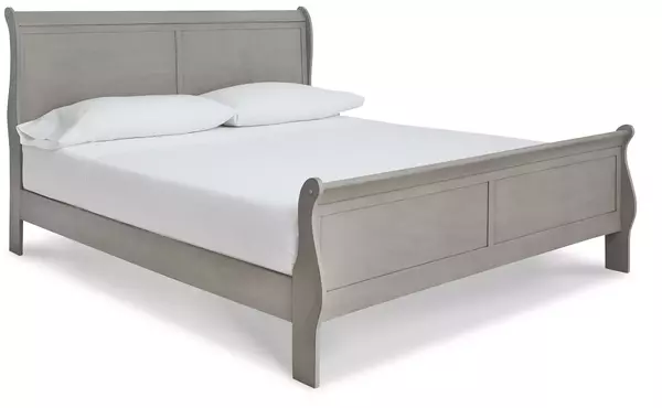 kordasky gray king sleigh rails by ashley