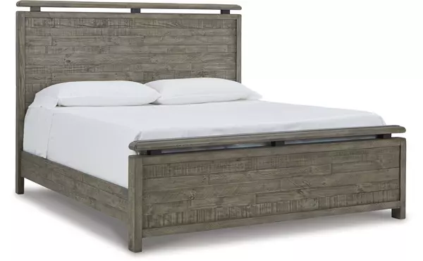 brennagan gray king panel rails by ashley