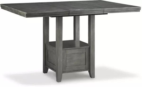 hallanden gray rect drm counter ext table by ashley