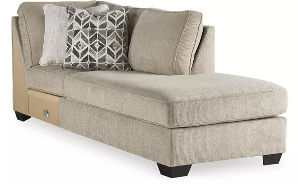 decelle putty raf corner chaise by ashley