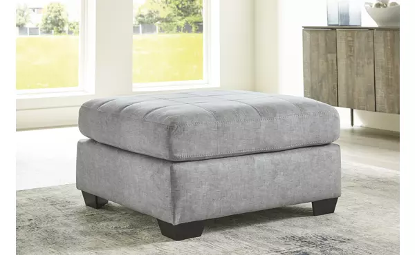 falkirk steel oversized accent ottoman by ashley