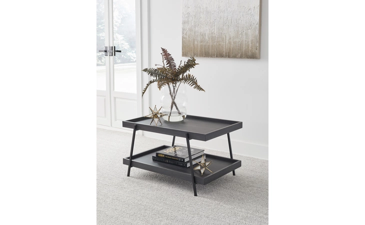 RECTANGULAR COFFEE TABLE ASHLEY Yarlow Rectangular Cocktail Table T215-1