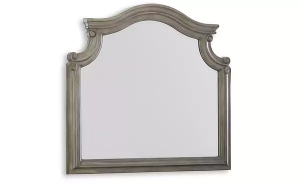 lodenbay antique gray/brown bedroom mirror by ashley