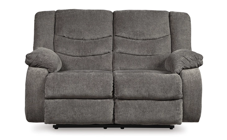 9860686C Tulen RECLINING LOVESEAT/TULEN/GRAY