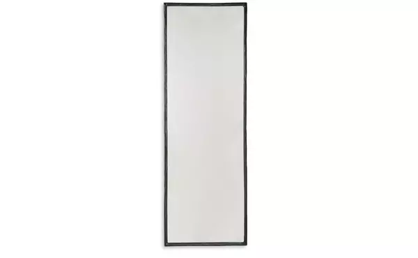 ryandale antique black floor mirror by ashley