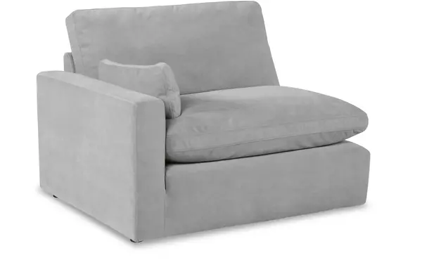 sophie gray laf corner chair by ashley