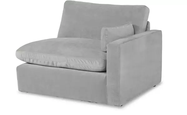 sophie gray raf corner chair by ashley
