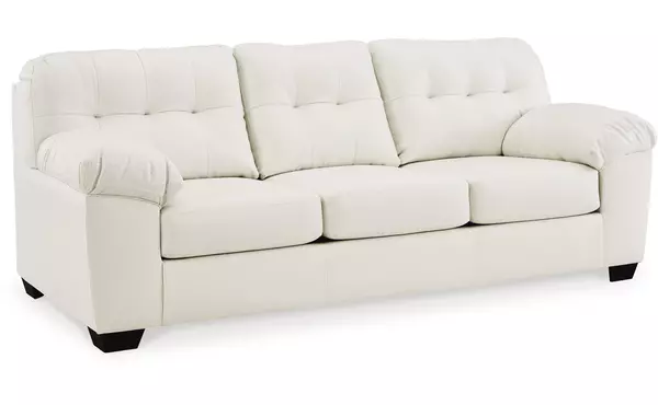 donlen white sofa by ashley