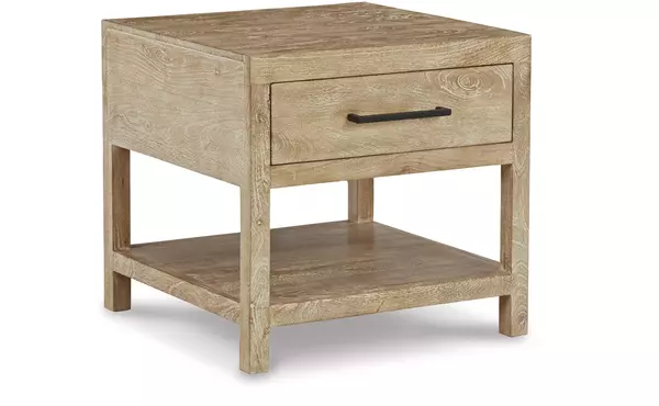 belenburg brown square end table by ashley