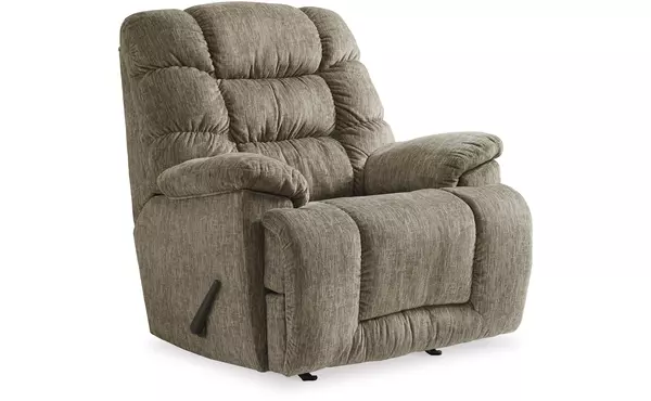 bridgtrail taupe rocker recliner by ashley