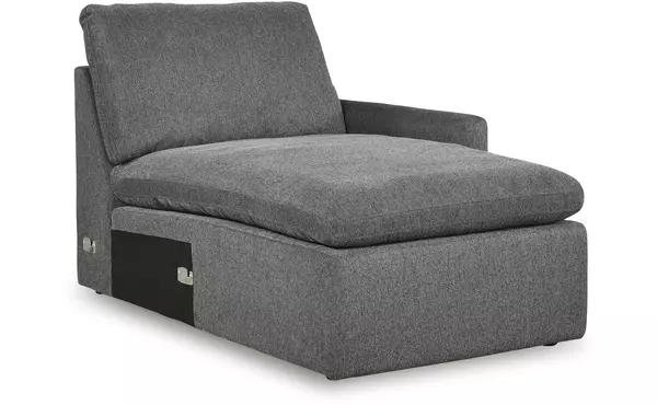 hartsdale granite raf corner chaise by ashley