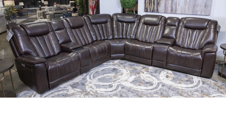 Corklan CONSOLE WITH STORAGE ASHLEY Chocolate U9410857