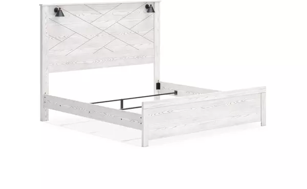 king rails ashley gerridan white/gray B1190-99
