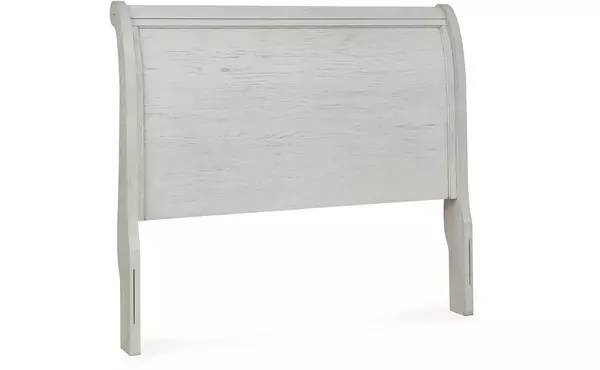FULL SLEIGH HEADBOARD ASHLEY Robbinsdale Antique White B742-87