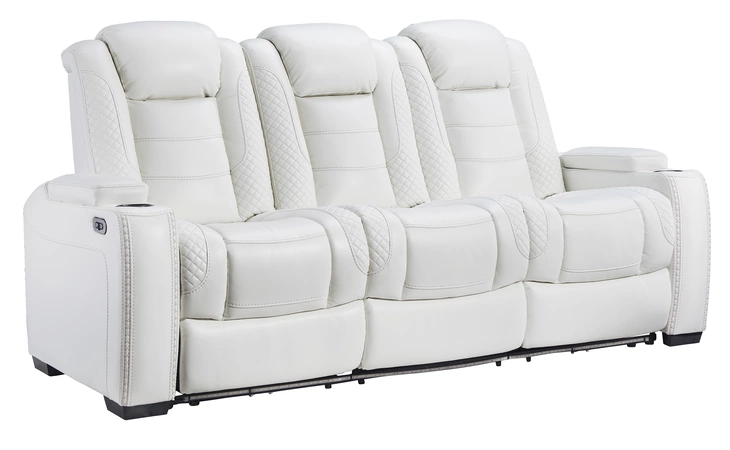 Party Time PWR REC SOFA WITH ADJ HEADREST ASHLEY PWR REC Sofa with ADJ Headrest 3700415C
