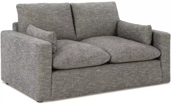 dramatic granite loveseat by ashley