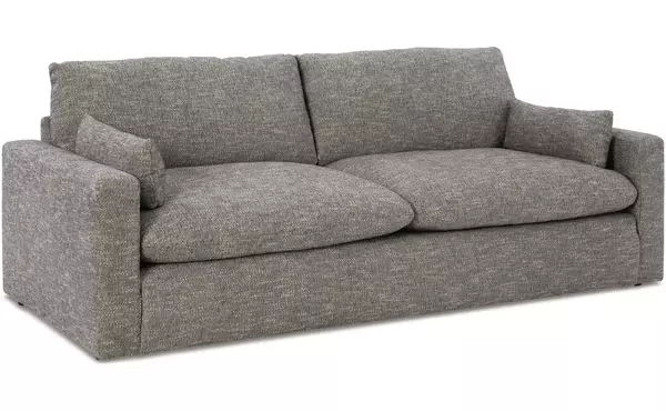 dramatic granite sofa by ashley