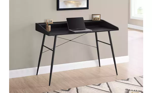 computer desk - 48 l - black - black metal by monarch specialties