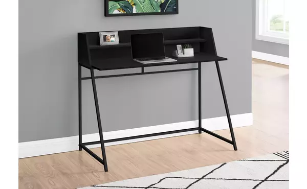 computer desk - 48 l - black - black metal by monarch specialties