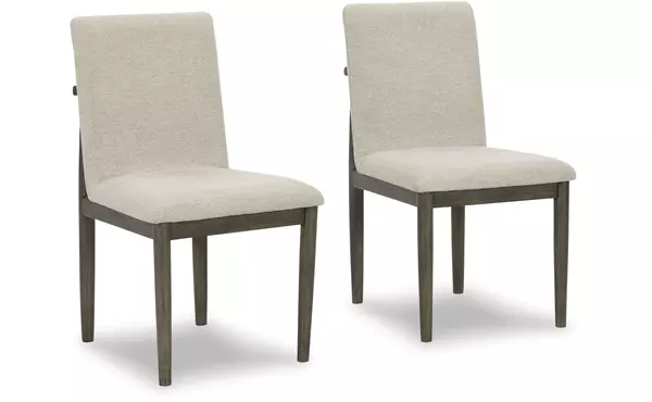 arkenton grayish brown dining uph side chair (2/cn) by ashley
