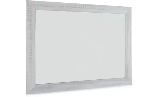 haven bay two-tone bedroom mirror by ashley