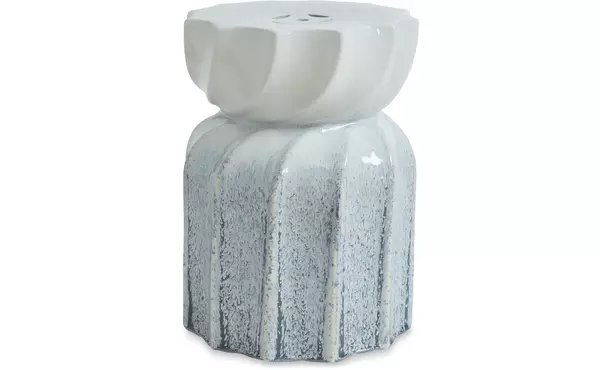 michamere gray/taupe stool by ashley
