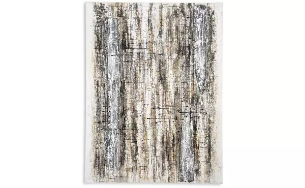 grateville gray/brown wall art by ashley