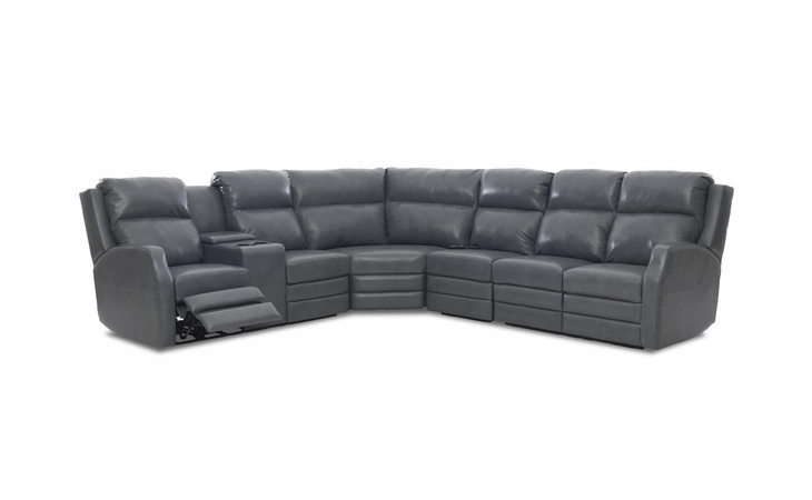 LV83403-7XR PWRLS Leather POWER RECLINING LOVESEAT - 1 ARM RIGHT FACING