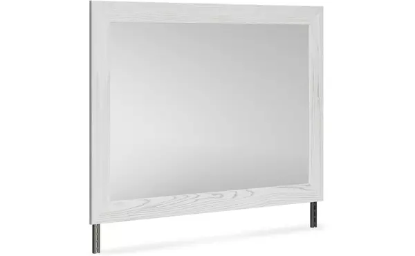 schoenberg white bedroom mirror by ashley