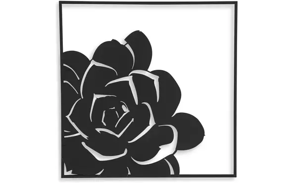 ellyse black wall decor by ashley