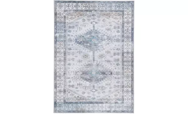 hebruns multi washable large rug by ashley