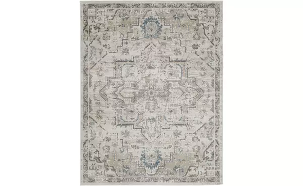 barkham multi washable large rug by ashley