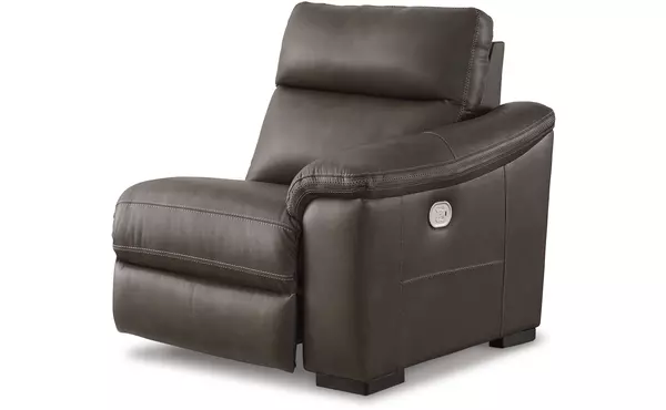 salvatore chocolate raf zero wall power recliner by ashley