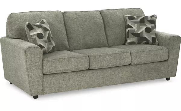 cascilla pewter sofa by ashley
