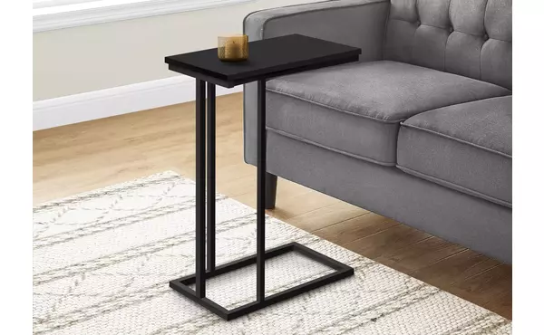 accent table - 25 h - black - black metal by monarch specialties