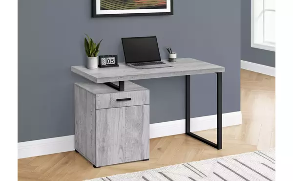 computer desk - 48 l - grey left or right facing by monarch specialties