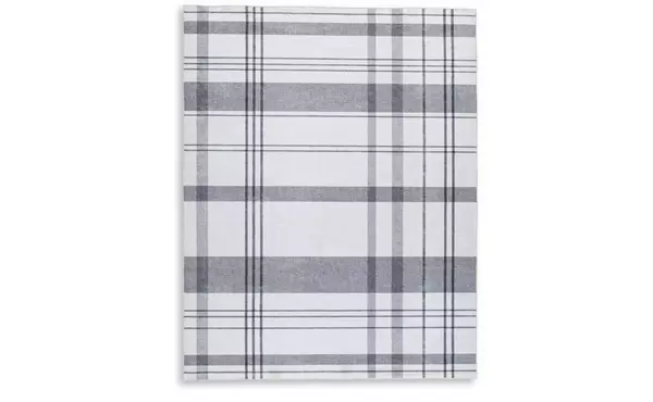 kaidlow gray/cream washable large rug by ashley