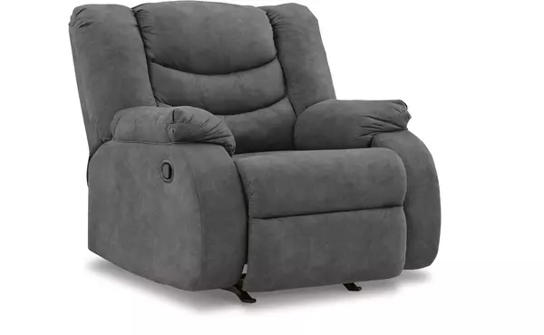 partymate slate rocker recliner by ashley