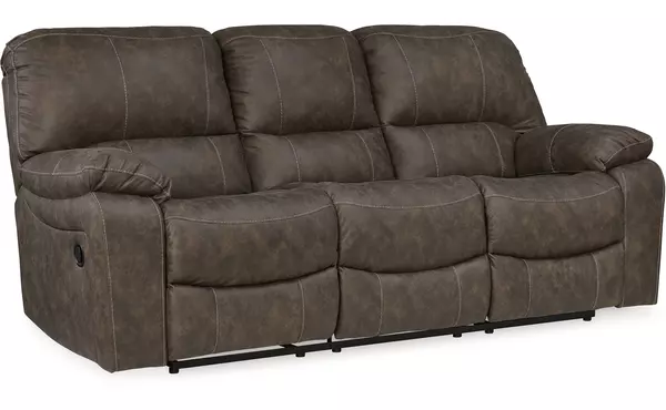 kilmartin chocolate reclining sofa by ashley