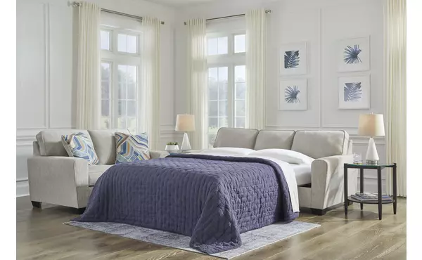 cashton ice queen sofa sleeper by ashley