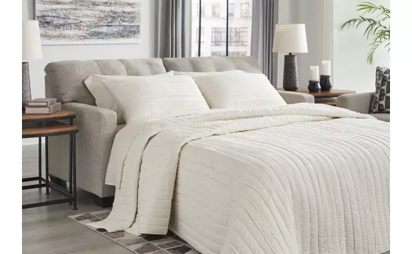 mahoney pebble full sofa sleeper by ashley