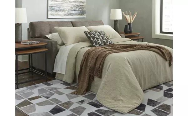 mahoney chocolate full sofa sleeper by ashley