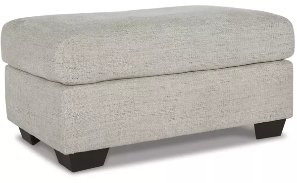 vayda pebble ottoman by ashley