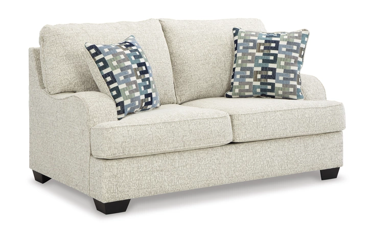 LOVESEAT ASHLEY Valerano Parchment 3340435